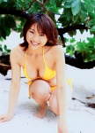 aizawa_hitomi baloon beach bikini cleavage side-tie_bikini swimsuit rating:Safe score:0 user:nil!
