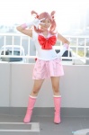 bishoujo_senshi_sailor_moon boots chibiusa cosplay gloves miasa pink_hair sailor_chibi_moon sailor_uniform school_uniform twintails rating:Safe score:1 user:nil!
