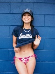 baseball_cap bikini morishita_chisato shirt_lift side-tie_bikini swimsuit tshirt y.s.v.w._vol_111 rating:Safe score:0 user:nil!