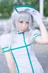 cosplay dress gloves ibuki_iyoko idolmaster_2 nurse nurse_cap nurse_uniform shijou_takane rating:Safe score:0 user:nil!