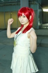 alime cosplay dress magi:_the_labyrinth_of_magic morgiana_(magi) necklace red_eyes red_hair rating:Safe score:0 user:pixymisa