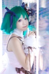 cosplay dress green_hair hairbows haruki_(iv) macross macross_frontier ranka_lee twintails rating:Safe score:0 user:nil!