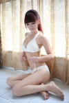 barefoot bikini cleavage nier_(mod) ponytail swimsuit xiuren_009 rating:Safe score:3 user:nil!