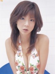 bikini_top chair cleavage hoshino_aki swimsuit rating:Safe score:0 user:nil!