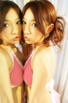 cleavage halter_top makeover mirror oohashi_sayoko twintails rating:Safe score:2 user:nil!
