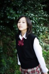 blouse costume horikita_maki miniskirt ns_eyes_380 pleated_skirt school_uniform skirt sweater_vest rating:Safe score:0 user:nil!