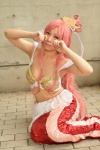 bikini_top cosplay mea mermaid one_piece pink_hair princess_shirahoshi swimsuit tail rating:Safe score:0 user:pixymisa
