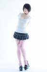 choker iiniku_ushijima miniskirt skirt thighhighs tshirt zettai_ryouiki rating:Safe score:8 user:nil!