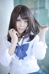 blouse cosplay dust girlfriend_beta pleated_skirt school_uniform shiina_kokomi skirt rating:Safe score:0 user:nil!