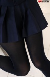 black_legwear hamada_yuri pantyhose pleated_skirt sailor_uniform school_uniform skirt rating:Safe score:1 user:nil!