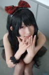akiyama_mio cosplay dress hairband hairbow hiokichi k-on! pantyhose wristband rating:Safe score:0 user:pixymisa
