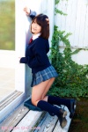 blouse bookbag cardigan kishi_asuka kneesocks pleated_skirt school_uniform skirt rating:Safe score:1 user:nil!