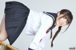 4k-star_172 kuyuu_akane pleated_skirt sailor_uniform school_uniform skirt twin_braids rating:Safe score:0 user:nil!