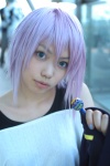 belt_as_garter cosplay kaieda_kae lollipop purple_hair rosario+vampire shirayuki_mizore tank_top rating:Safe score:0 user:nil!
