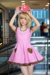 blonde_hair cosplay crinoline dress gift hairbows heart lake_sana original twintails rating:Safe score:0 user:pixymisa