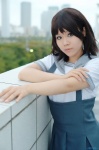 bakemonogatari cosplay furukawa_hinata jumper sailor_uniform school_uniform sengoku_nadeko rating:Safe score:0 user:nil!