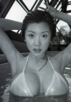 bikini black_&_white fukunaga_china piari pool swimsuit wet rating:Safe score:2 user:nil!