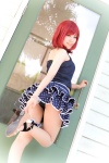 camisole cosplay love_live!_school_idol_project miniskirt nishikino_maki panties pantyhose red_hair sheer_legwear shimotsuki_sato skirt rating:Safe score:7 user:nil!