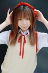 backpack beret blouse cosplay minami-ke ricchun school_uniform skirt sweater_vest uchida_yuka rating:Safe score:0 user:nil!