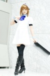 beret billhook boots cosplay dress higurashi_no_naku_koro_ni ryuuguu_rena saya thighhighs rating:Safe score:3 user:nil!