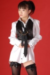 bwh_127 dress dress_lift moriyama_kana ponytail thighhighs tie vest zettai_ryouiki rating:Safe score:0 user:nil!