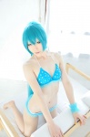 aqua_hair bikini colorful_pop_star!! cosplay haruka hatsune_miku ponytail swimsuit vocaloid rating:Safe score:1 user:nil!