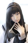 akemi_homura blouse cosplay hairband mai puella_magi_madoka_magica rating:Safe score:2 user:xkaras