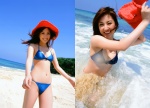 beach bikini cleavage ocean passion_fruit straw_hat swimsuit tatsumi_natsuko rating:Safe score:0 user:nil!