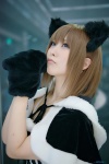 animal_ears cape cat_ears cosplay dress narihara_riku original paw_gloves rating:Safe score:0 user:nil!