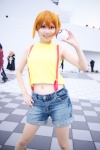 cosplay hinomura_uta kasumi_(pokemon) orange_hair pokeball pokemon rating:Safe score:0 user:Log