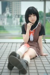 amakura_mayu bandages blouse boots choco cosplay fatal_frame_2 jumper kneesocks rating:Safe score:1 user:nil!
