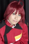 cosplay gundam gundam_seed gundam_seed_destiny lunamaria_hawke red_hair suzukaze_yuuki uniform rating:Safe score:0 user:nil!
