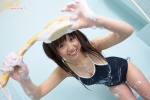 bathroom bathtub cleavage mizutani_sayaka one-piece_swimsuit soap_suds swimsuit twintails wet rating:Safe score:0 user:nil!