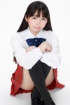 aoyama_rika blouse costume kneesocks pleated_skirt school_uniform skirt ys_web_329 rating:Safe score:1 user:nil!