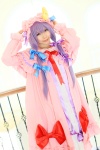 amatsuka_miyu cosplay dress hat patchouli_knowledge purple_hair robe touhou rating:Safe score:0 user:nil!