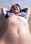 beach bikini_top cleavage isoyama_sayaka shock! swimsuit wet rating:Safe score:0 user:nil!