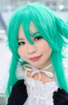 cosplay dress fingerless_gloves gloves green_hair gumi meene vocaloid rating:Safe score:0 user:pixymisa
