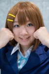 blazer blouse cosplay hair_clips haru_ichigo hirasawa_yui k-on! ribbon_tie rating:Safe score:0 user:pixymisa