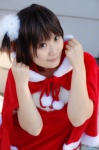 cosplay dress lady_santa midori original santa santa_costume shawl side_ponytail rating:Safe score:0 user:nil!
