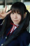 blazer blouse cosplay k-on! kureha_marie nakano_azusa school_uniform twintails rating:Safe score:0 user:nil!