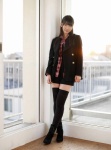blazer boots flannel_shirt kashiwagi_yuki shorts thighhighs vyj_107 rating:Safe score:2 user:nil!