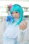 blouse blue_hair cosplay hairband miniskirt original skirt zero_inch rating:Safe score:0 user:nil!