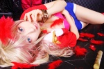 bustier cleavage cosplay lingerie macross macross_frontier microphone multi-colored_hair sachi_budou shawl sheryl_nome shorts rating:Safe score:0 user:nil!