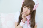 akiland apron cosplay dress hairband itsuki_akira maid maid_uniform original twintails rating:Safe score:0 user:nil!