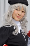 beret blouse bodysuit caren_ortensia cosplay fate/hollow_ataraxia fate/series hiou silver_hair rating:Safe score:0 user:pixymisa