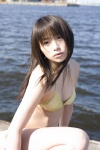 bikini cleavage kaikawa_hitomi side-tie_bikini swimsuit rating:Safe score:2 user:nil!
