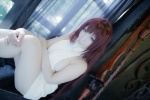 cosplay dress fate/grand_order purple_hair saku scathach_(fate/grand_order) shadow_queen sideboob sweater_dress rating:Safe score:0 user:nil!