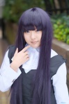 blouse cosplay inu_boku_secret_service jumper purple_hair ririmiru school_uniform shirakiin_ririchiyo rating:Safe score:0 user:nil!