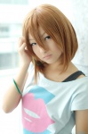 cosplay gingamu k-on! orange_hair tainaka_ritsu tank_top tshirt rating:Safe score:1 user:nil!