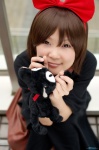 cat cosplay dress hairbow hiromichi jiji kiki kiki's_delivery_service messenger_bag rating:Safe score:0 user:nil!